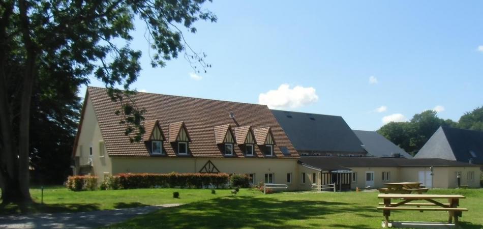 Les Hellandes vue extérieure gîte